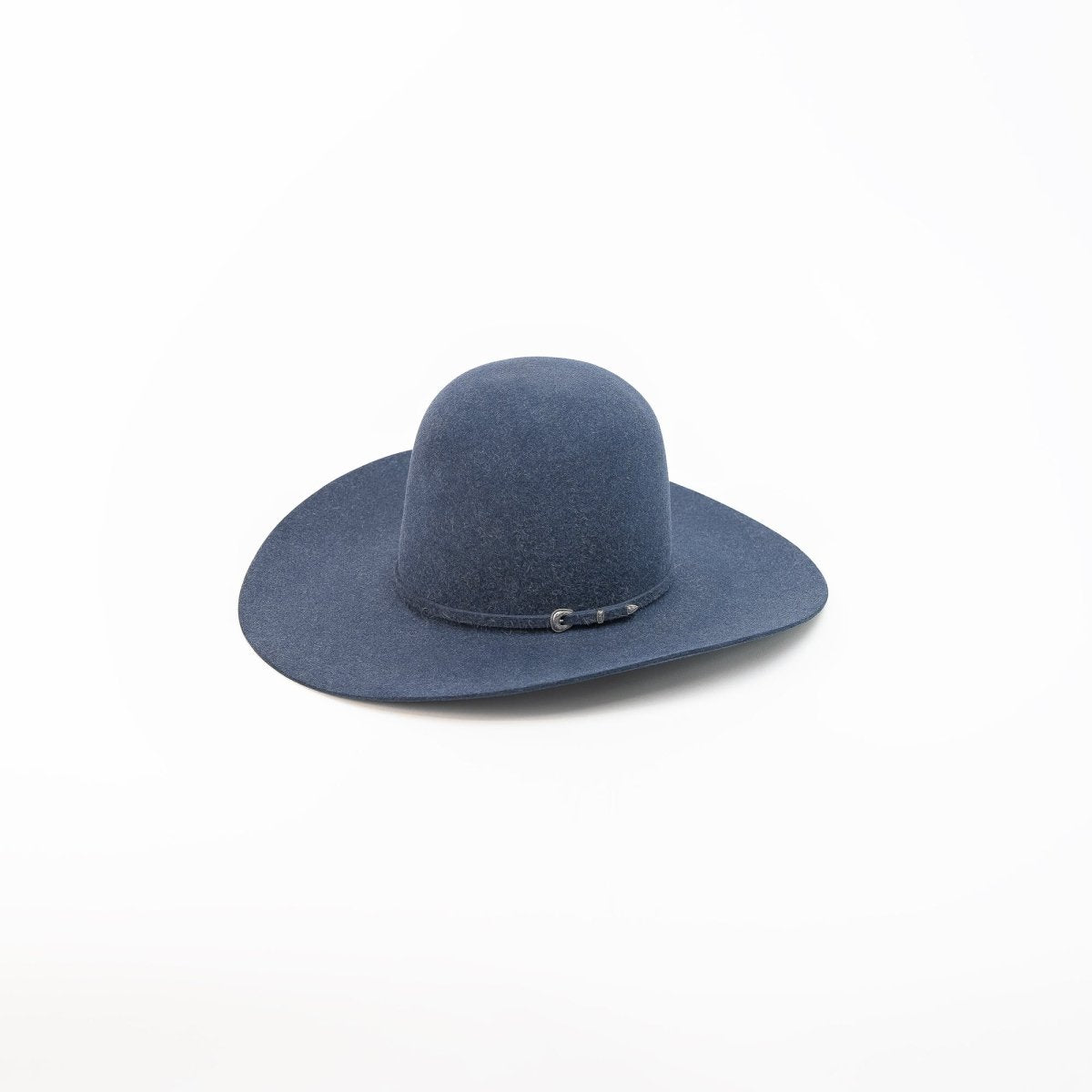 RODEO KING Denim 7X Open Crown 4.5" Brim Felt Cowboy Hat - Rancho Sementalvariable