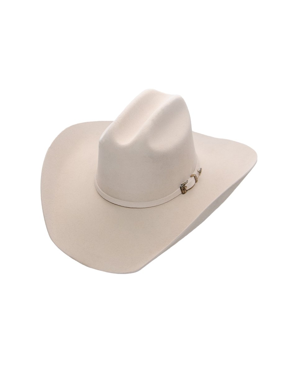SEMENTAL 3X Wool Felt Marlboro Shape 4" Brim Felt Cowboy Hat - Rancho Sementalvariable