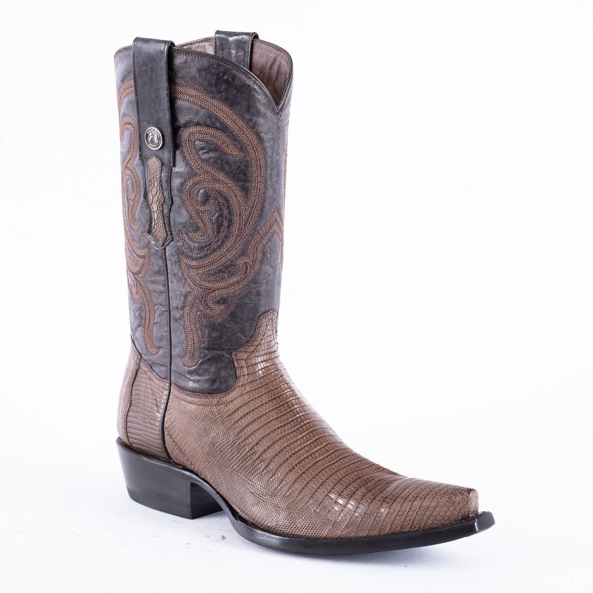 TANNER MARK EXOTIC LEATHER Lizard MD KT Cowboy Boots Snip Toe - Rancho Sementalvariable