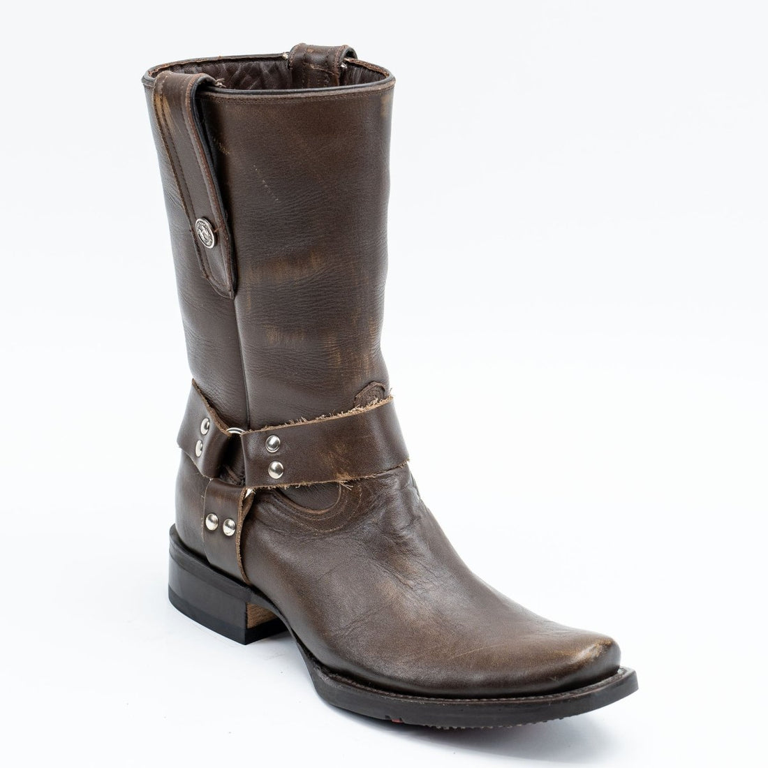 TANNER MARK MEN'S Biker Tan Cowboy Boots - Rancho Sementalvariable