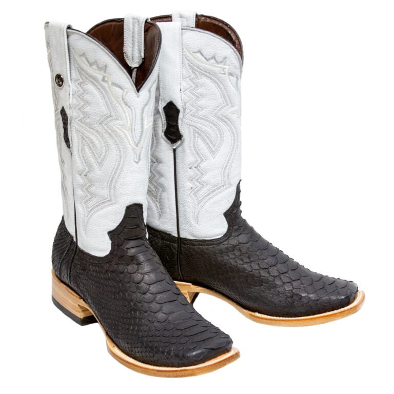 Extra wide square toe boots best sale