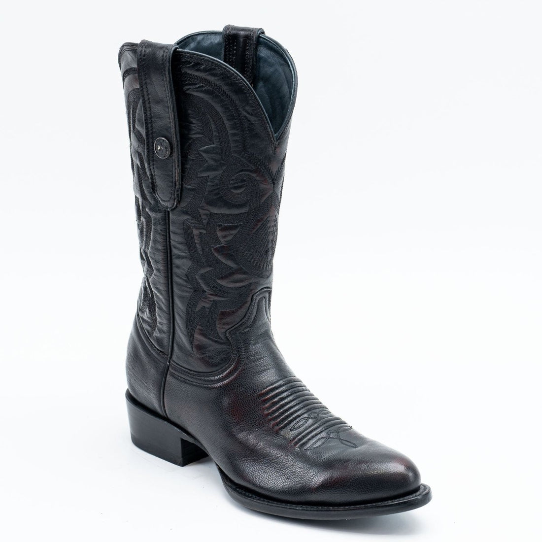 TANNER MARK MEN'S Kabul Black Cherry Cowboy Boots - Rancho Sementalvariable