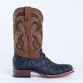 TANNER MARK MEN'S Print Monster Fish MD Black Cowboy Boots - Rancho Sementalvariable