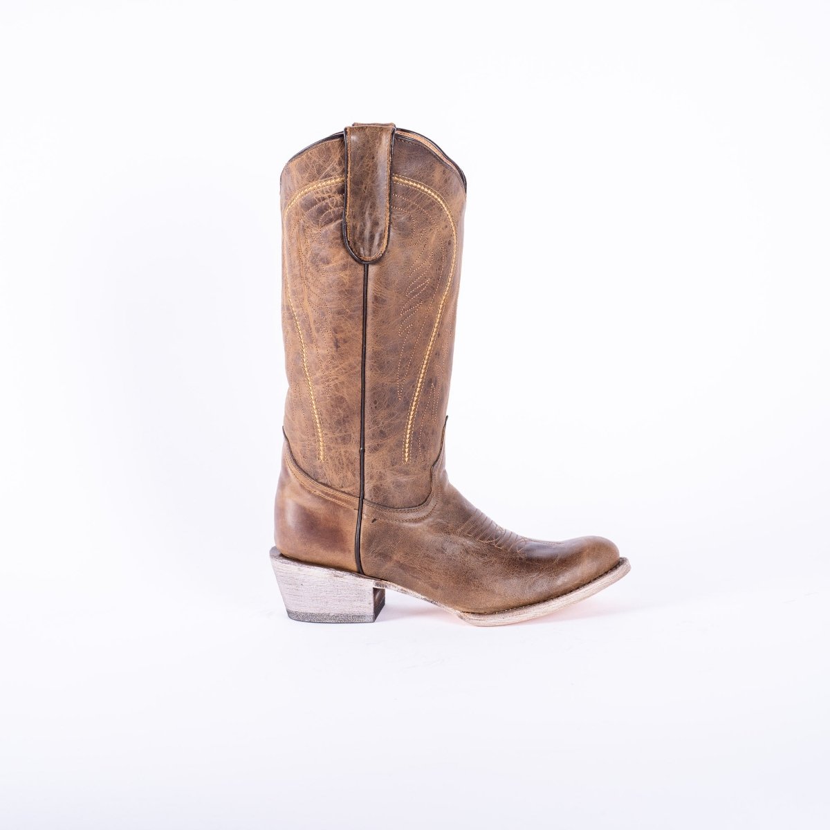 TANNER MARK WOMEN’S Savage Tobacco Cowgirl Boots Round Toe - Rancho Sementalvariable