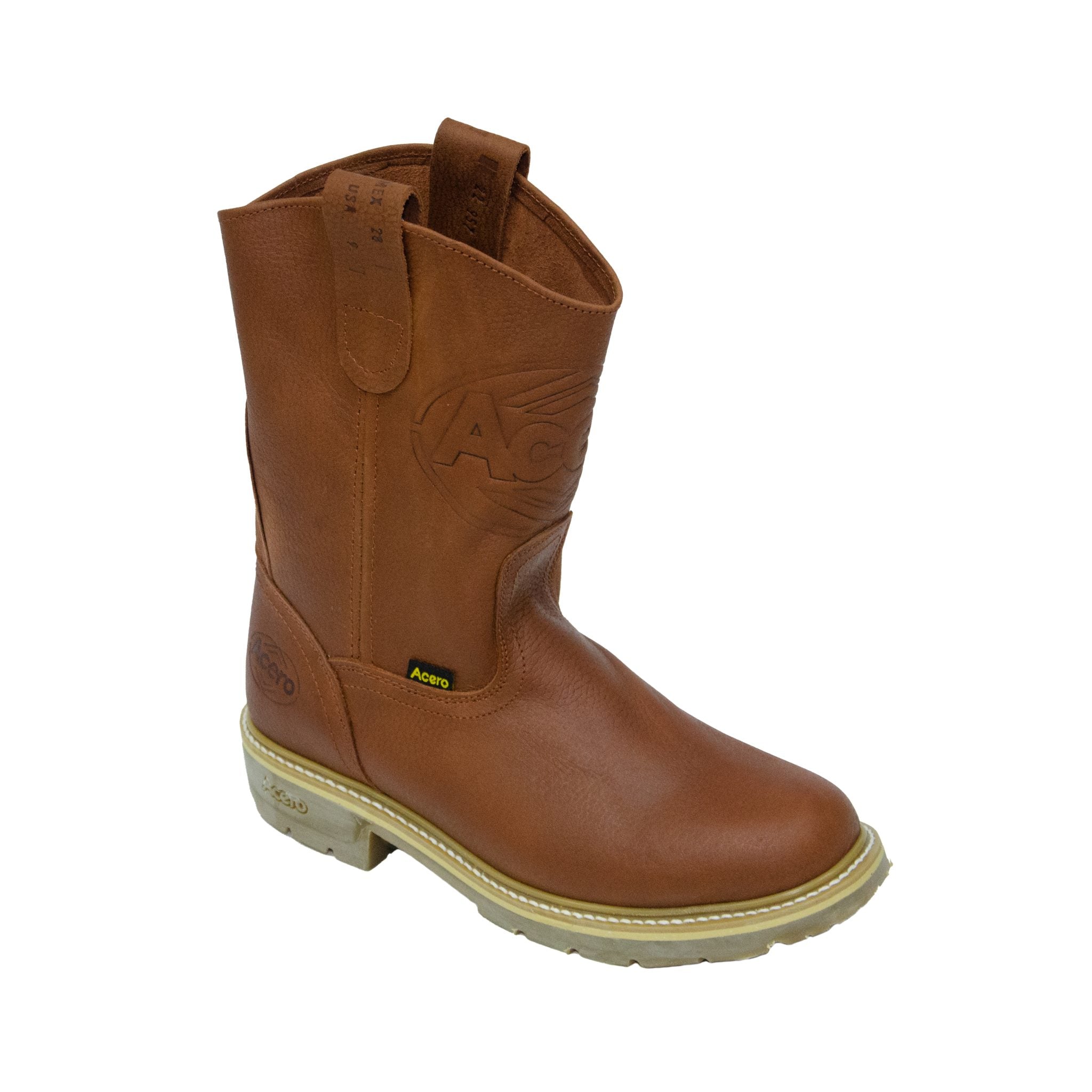 ACERO WORK BOOTS Floter Honey With Natural Bicolor Sole