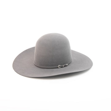 RODEO KING Slate 10X Open Crown 4.5" Brim Felt Cowboy Hat