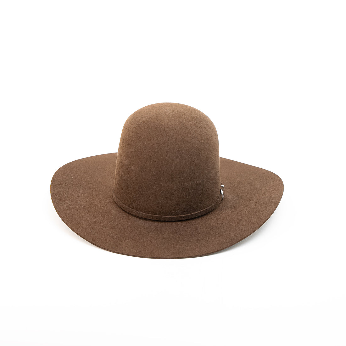 RODEO KING Whiskey 7X Open Crown 4.5" Brim Felt Cowboy Hat