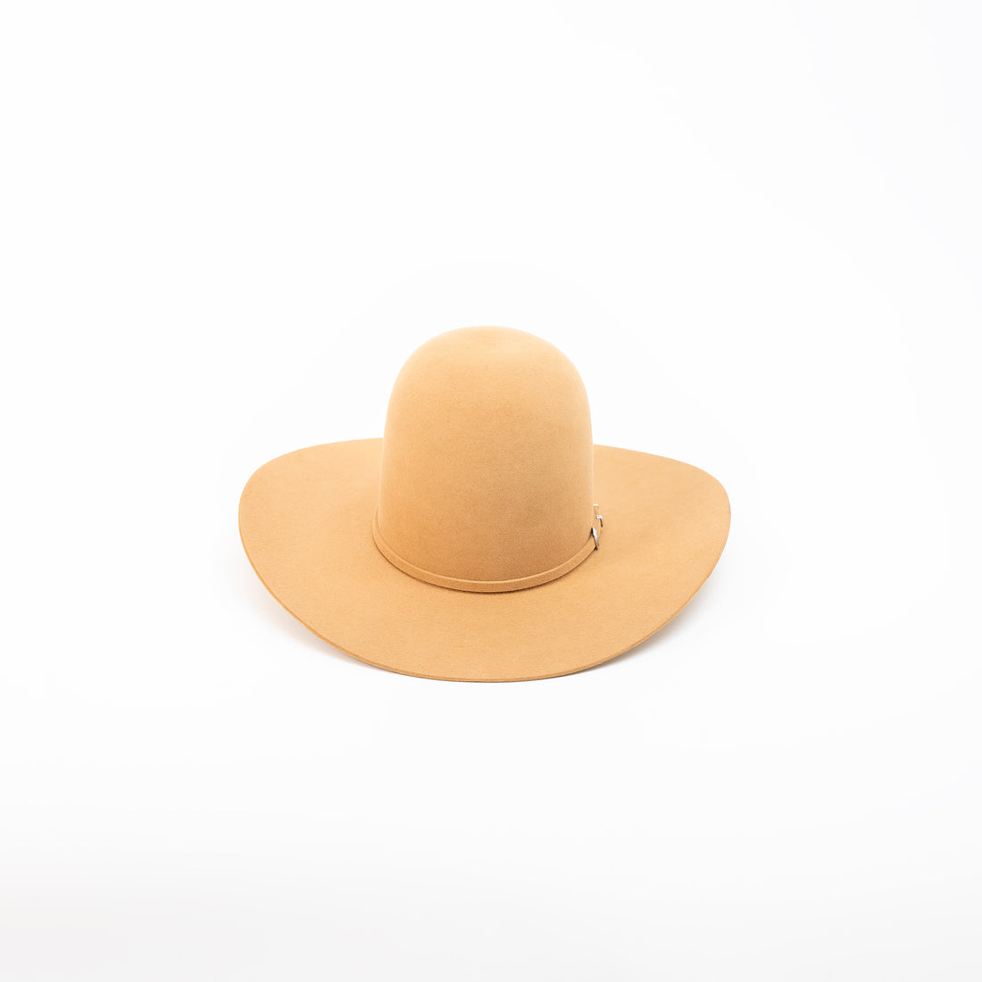 RODEO KING Camel 7X Open Crown 4.5" Brim Felt Cowboy Hat