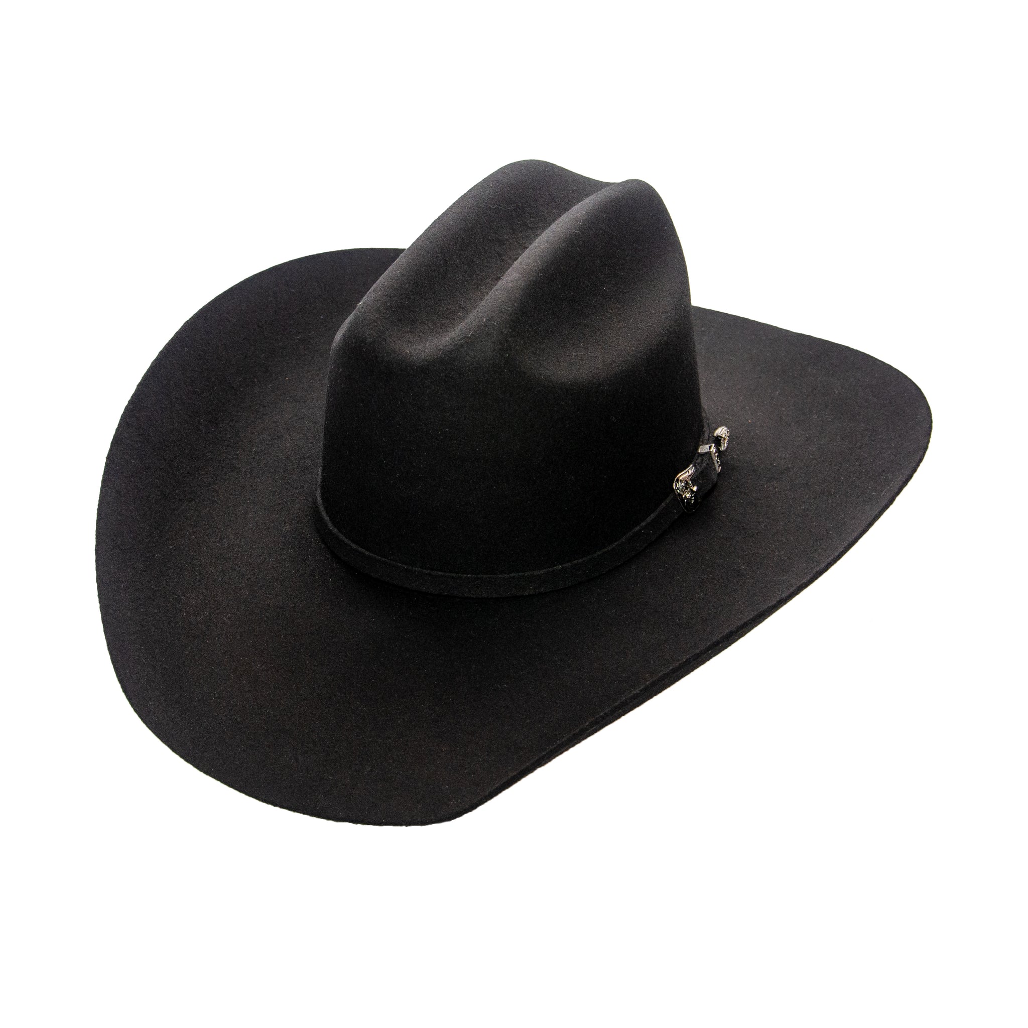 SEMENTAL 3X Wool Felt Marlboro Shape 4" Brim Felt Cowboy Hat