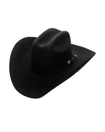 SEMENTAL 3X Wool Felt Sinaloa Shape 4" Brim Felt Cowboy Hat