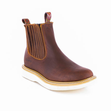 ACERO Oiled Honey Ankle Boot Pull On - Rancho Sementalvariable