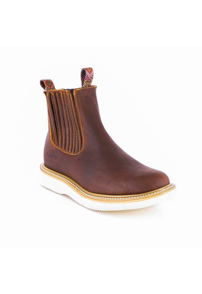 ACERO Oiled Honey Ankle Boot Pull On - Rancho Sementalvariable
