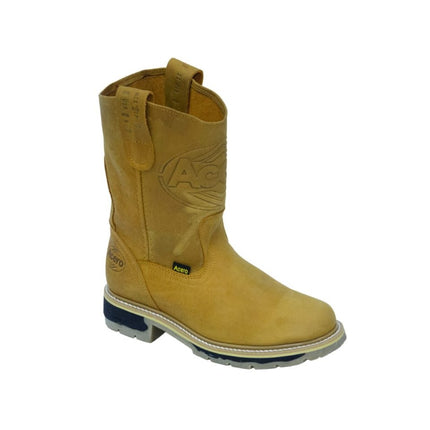 ACERO WORK BOOTS Crazy Honey Whit Bicolor Sole - Rancho Sementalvariable