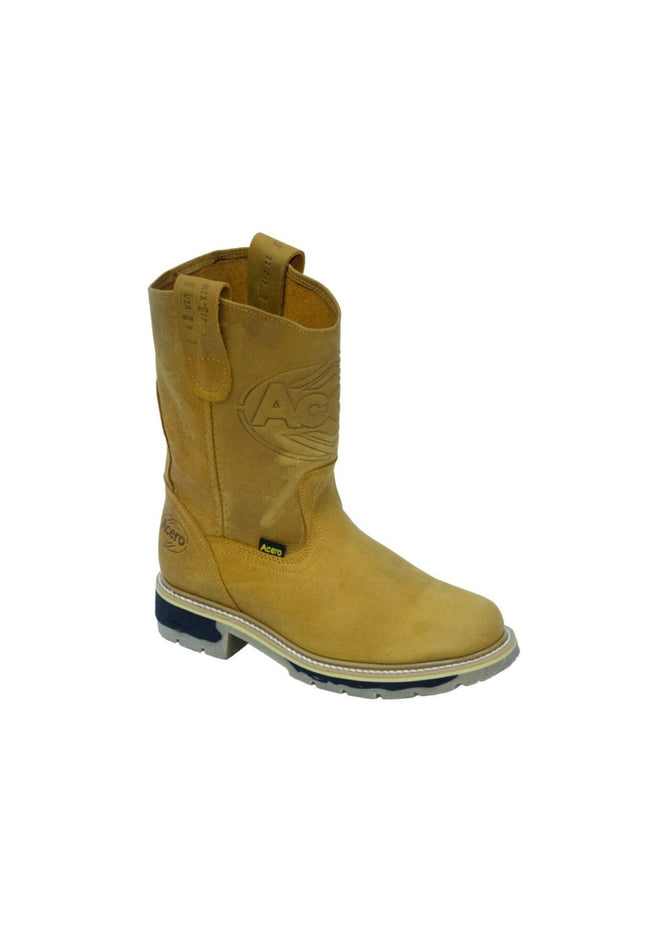 ACERO WORK BOOTS Crazy Honey Whit Bicolor Sole - Rancho Sementalvariable