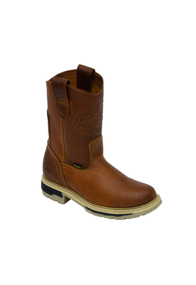 ACERO WORK BOOTS Oiled Honey Whit Bicolor Sole - Rancho Sementalvariable