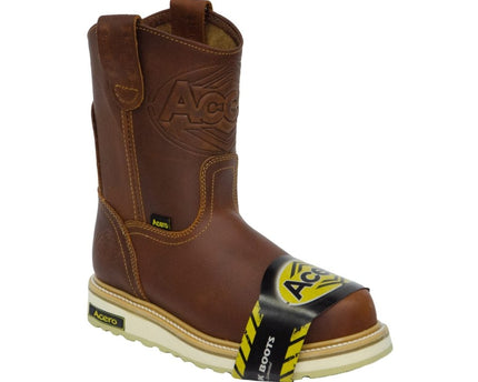 ACERO WORK BOOTS Oiled Honey Whit Rhino Sole Steel Toe - Rancho Sementalvariable