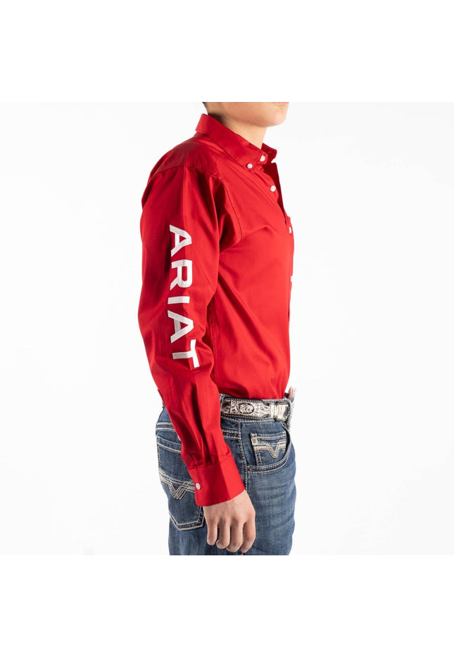 ARIAT Shirt Especial Edition Exclusive Red Rancho Semental - Rancho Sementalvariable