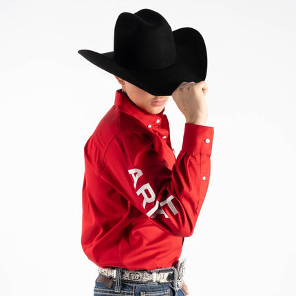ARIAT Shirt Especial Edition Exclusive Red Rancho Semental - Rancho Sementalvariable
