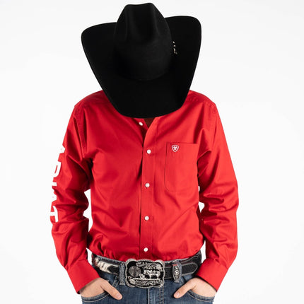 ARIAT Shirt Especial Edition Exclusive Red Rancho Semental - Rancho Sementalvariable