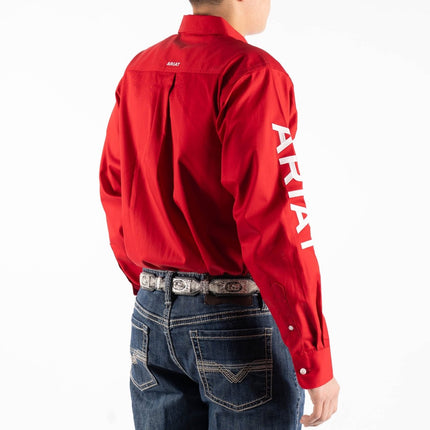 ARIAT Shirt Especial Edition Exclusive Red Rancho Semental - Rancho Sementalvariable