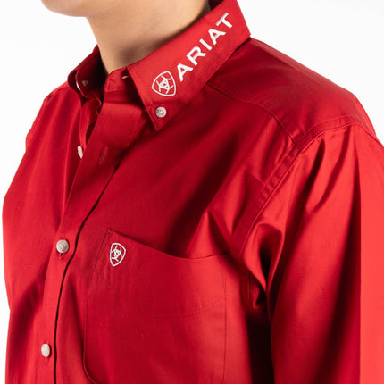 ARIAT Shirt Especial Edition Exclusive Red Rancho Semental - Rancho Sementalvariable