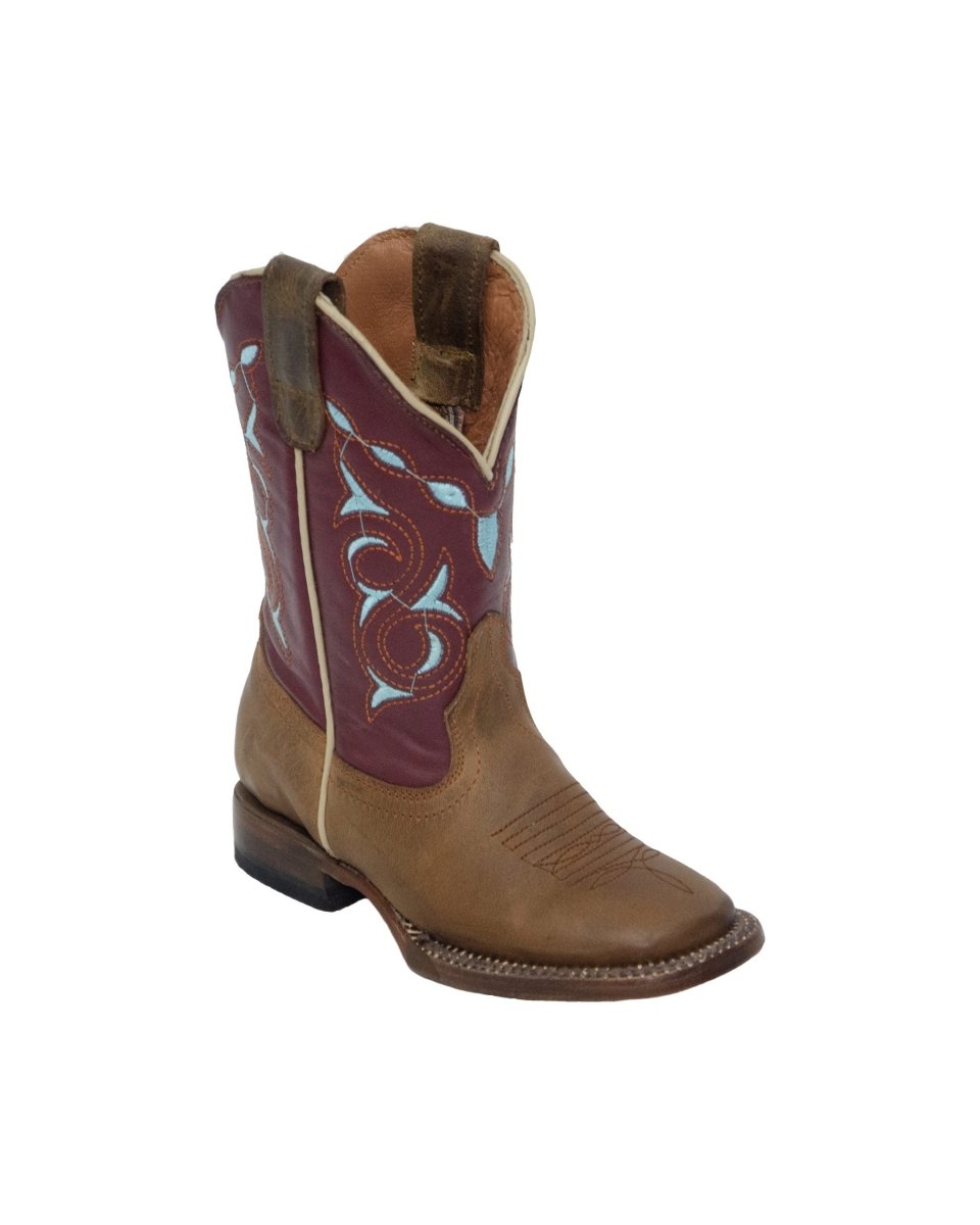 Bingham Crackle Honey / Maroon Top - Rancho Sementalvariable