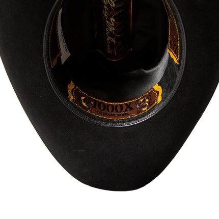 Larry Mahan Mens 1000X Felt Hat - Rancho Sementalvariable