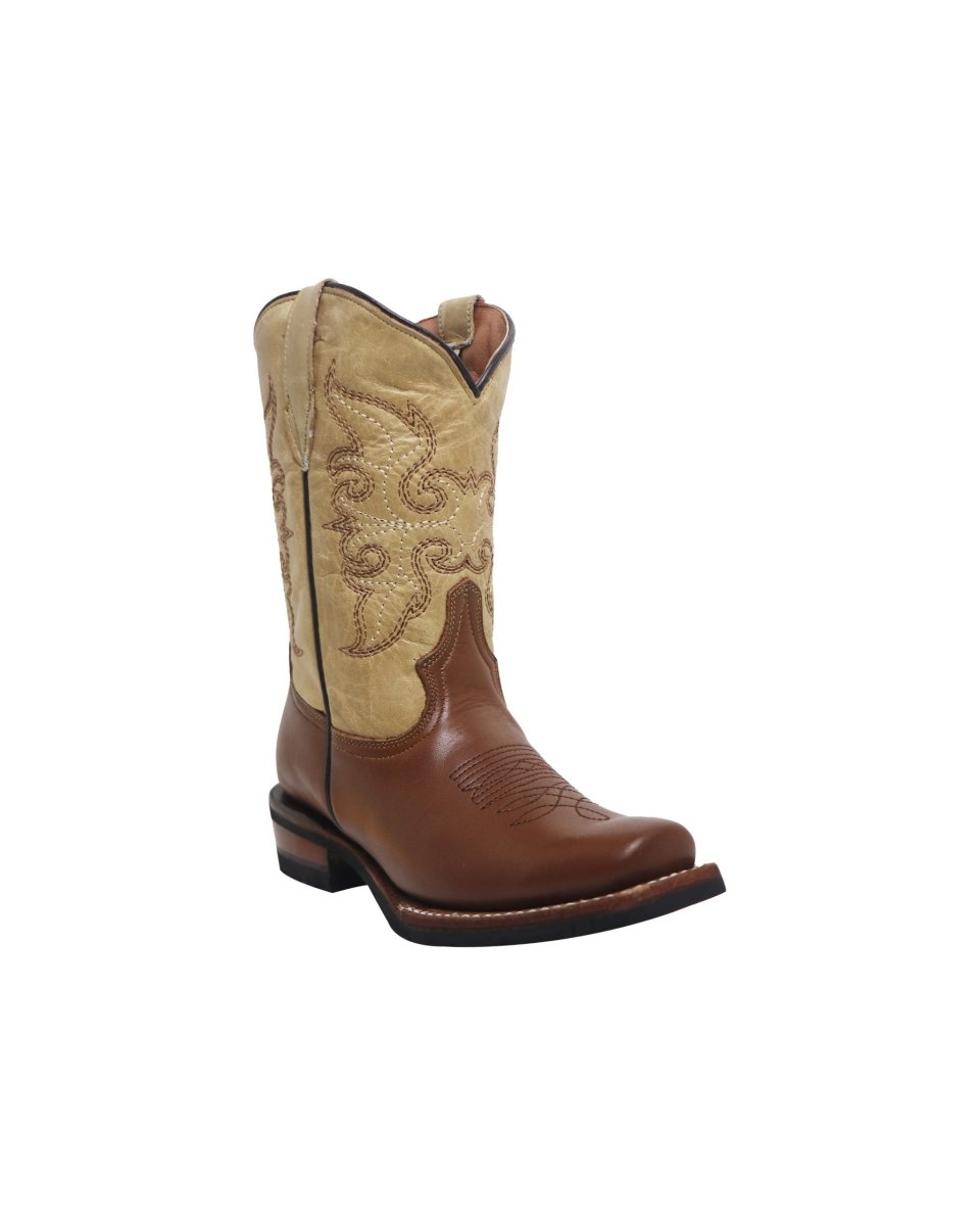 Rahett Honey Brown / Tan Top Rubber Sole - Rancho Sementalvariable