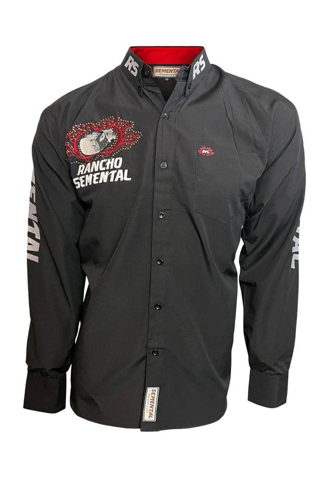 RANCHO SEMENTAL Black Long Sleeve Shirt - Rancho Sementalvariable