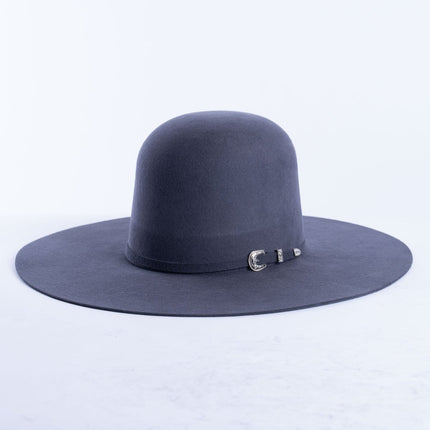 RANCHO SEMENTAL Granite 3X Open Crown 4.5" Brim Felt Cowboy Hat - Rancho Sementalvariable