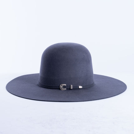 RANCHO SEMENTAL Granite 3X Open Crown 4.5" Brim Felt Cowboy Hat - Rancho Sementalvariable