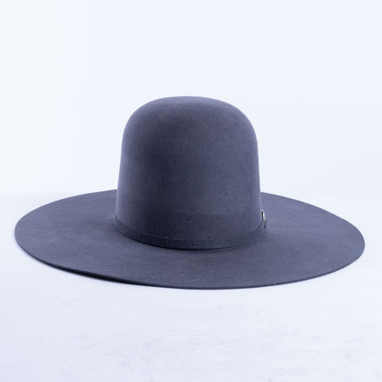 RANCHO SEMENTAL Granite 3X Open Crown 4.5" Brim Felt Cowboy Hat - Rancho Sementalvariable