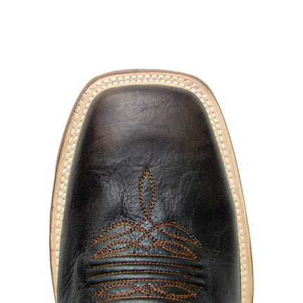 RANCHO SEMENTAL MEN’S Damiana Brown Western Boots Whit Brown Top - Rancho Sementalvariable