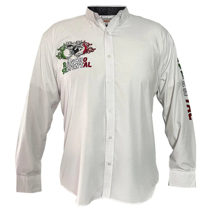 RANCHO SEMENTAL Mexico White Long Sleeve Shirt - Rancho Sementalvariable