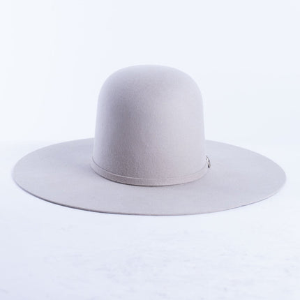 RANCHO SEMENTAL Silverbelly 3X Open Crown 4.5" Brim Felt Cowboy Hat - Rancho Sementalvariable