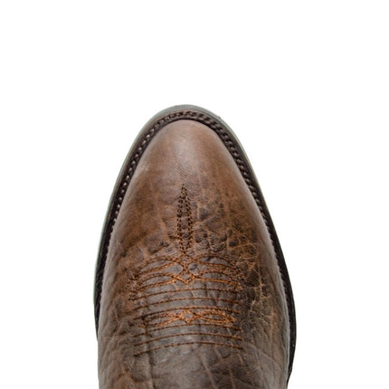 REPARO TX Men’s Bull Shoulder Print Brown Western Boots Brown Top - Rancho Sementalvariable