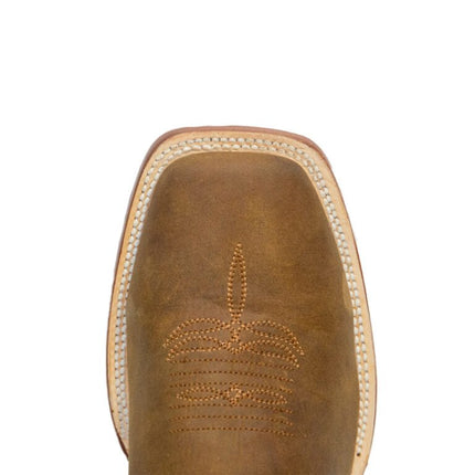 REPARO TX Men’s Crazy Cappuccino Western Boots Whit Brown Top - Rancho Sementalvariable