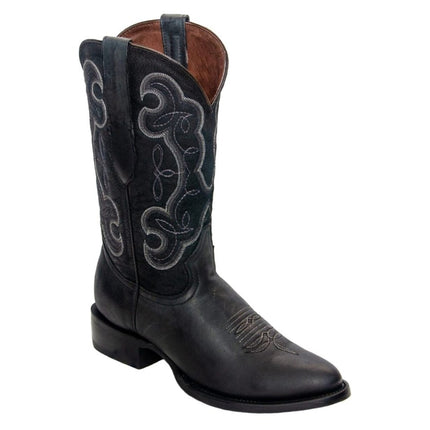 REPARO TX Men’s Liga Black Western Boots Black Top - Rancho Sementalvariable
