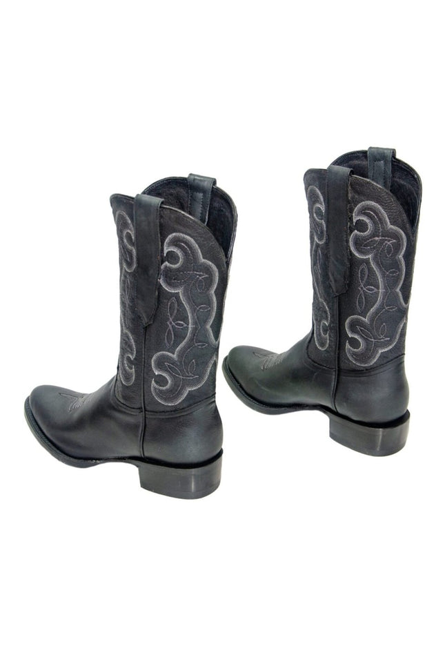 REPARO TX Men’s Liga Black Western Boots Black Top - Rancho Sementalvariable