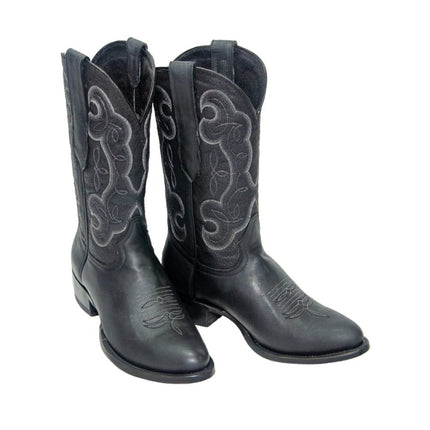 REPARO TX Men’s Liga Black Western Boots Black Top - Rancho Sementalvariable