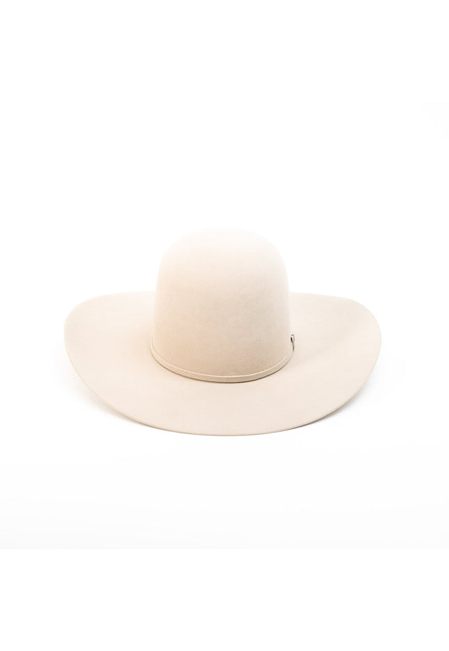 RODEO KING Buckskin 10X Open Crown 4.5" Brim Felt Cowboy Hat - Rancho Sementalvariable