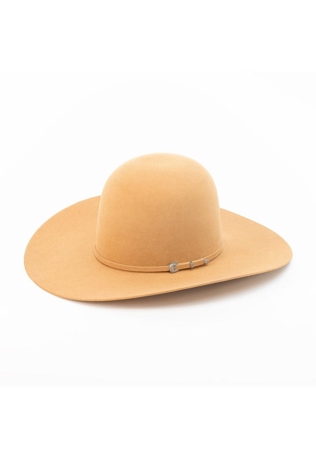 RODEO KING Camel 7X Open Crown 4.5" Brim Felt Cowboy Hat - Rancho Sementalvariable