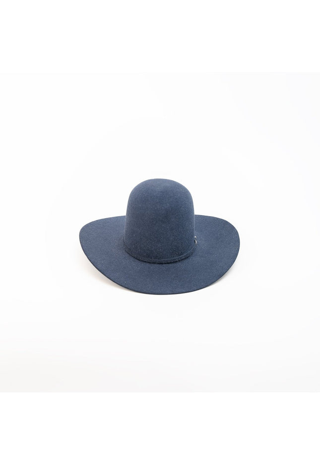 RODEO KING Denim 7X Open Crown 4.5" Brim Felt Cowboy Hat - Rancho Sementalvariable