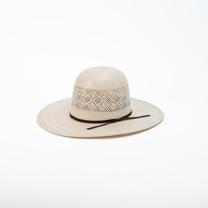 RODEO KING Diamond Breeze 25X Open Crown 5" Brim Straw Cowboy Hat - Rancho Sementalvariable