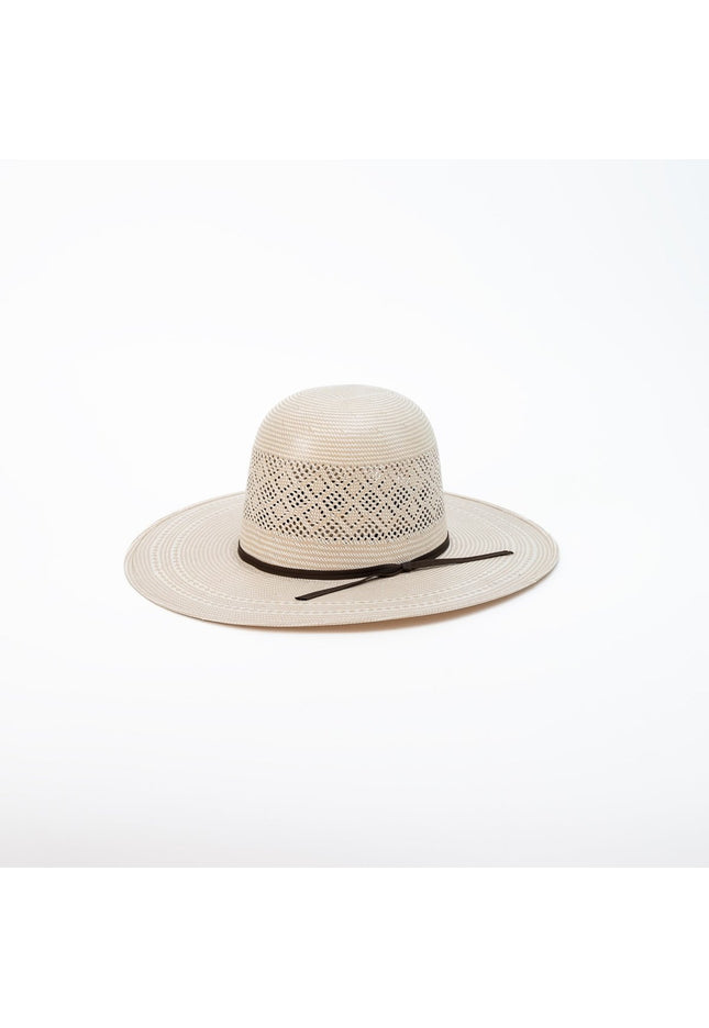 RODEO KING Diamond Breeze 25X Open Crown 5" Brim Straw Cowboy Hat - Rancho Sementalvariable