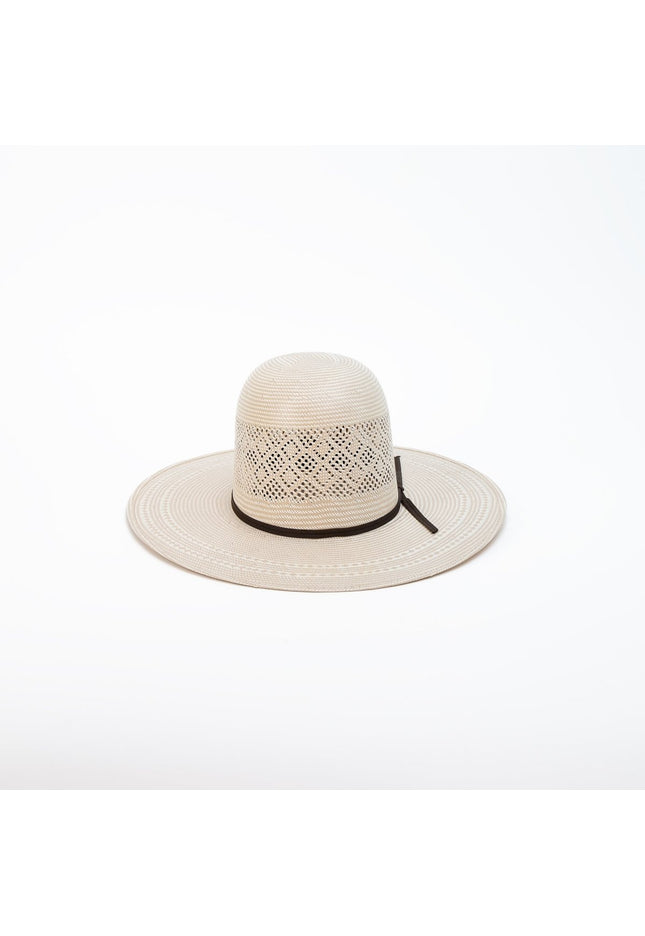 RODEO KING Diamond Breeze 25X Open Crown 5" Brim Straw Cowboy Hat - Rancho Sementalvariable