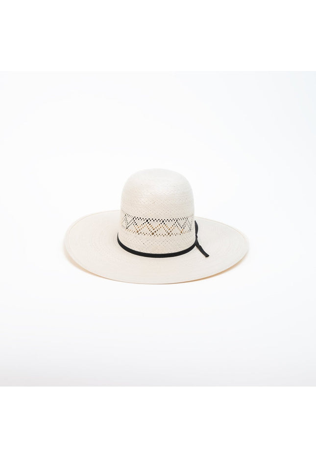 RODEO KING Ivory Coast 25X Open Crown 5" Brim Straw Cowboy Hat - Rancho Sementalvariable