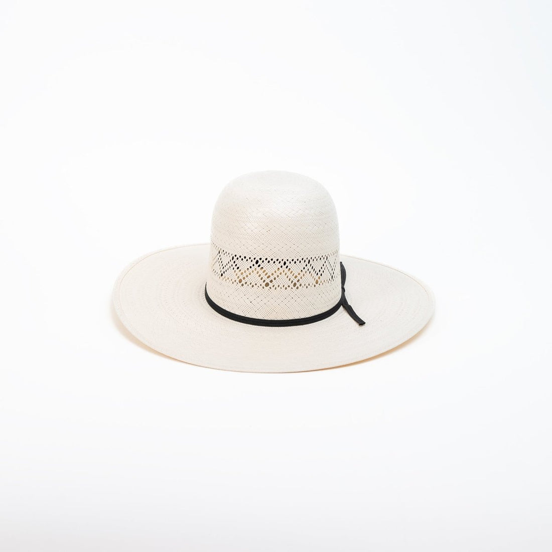 RODEO KING Ivory Coast 25X Open Crown 5" Brim Straw Cowboy Hat - Rancho Sementalvariable