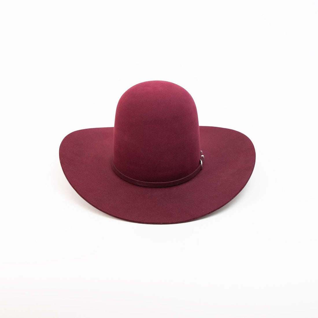 RODEO KING Merlot 7X Open Crown 4.5" Brim Felt Cowboy Hat - Rancho Sementalvariable