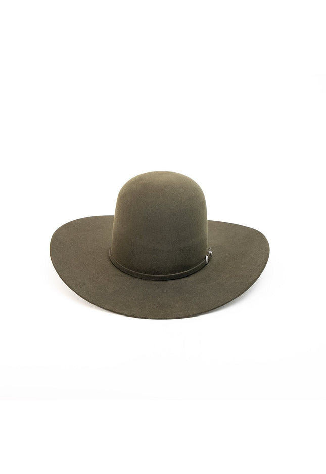 RODEO KING Mosgreen 7X Open Crown 4.5" Brim Felt Cowboy Hat - Rancho Sementalvariable